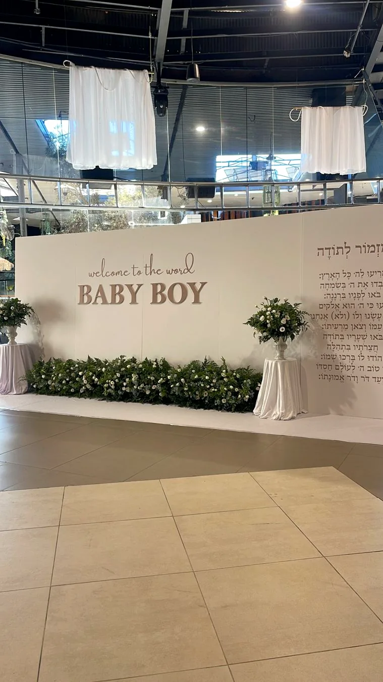קירות צילום, קשתות ורקעים מעוצבים – צילום מפרויקטים של NOFAR